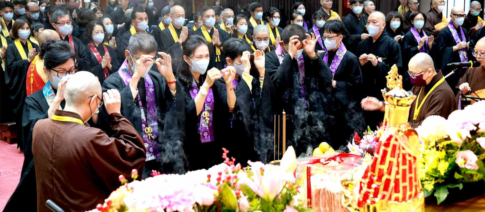 華嚴法會圓滿願心成海 全球信眾共讀341部華嚴經